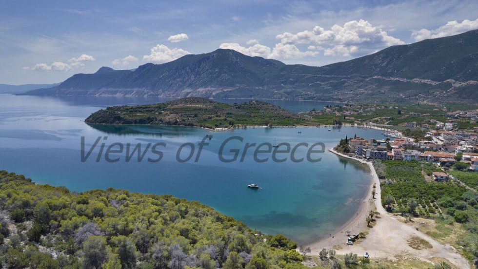 Πανοραμική άποψη του Κόλπου της Αρχαίας Επιδαύρου